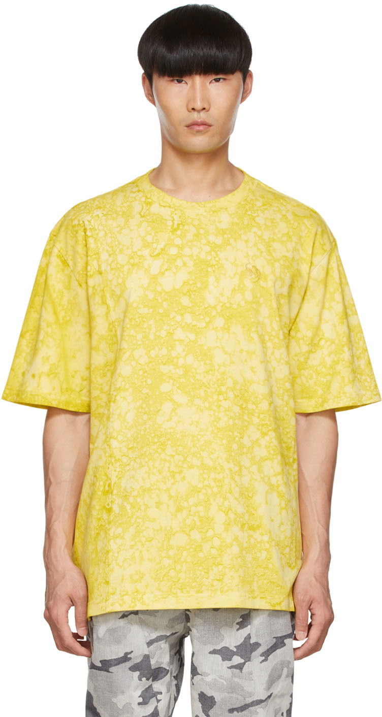 Majica kratkih rukava Feng Chen Wang Feng Chen Wang Cotton T-Shirt Žuta | FMS13TS07Y