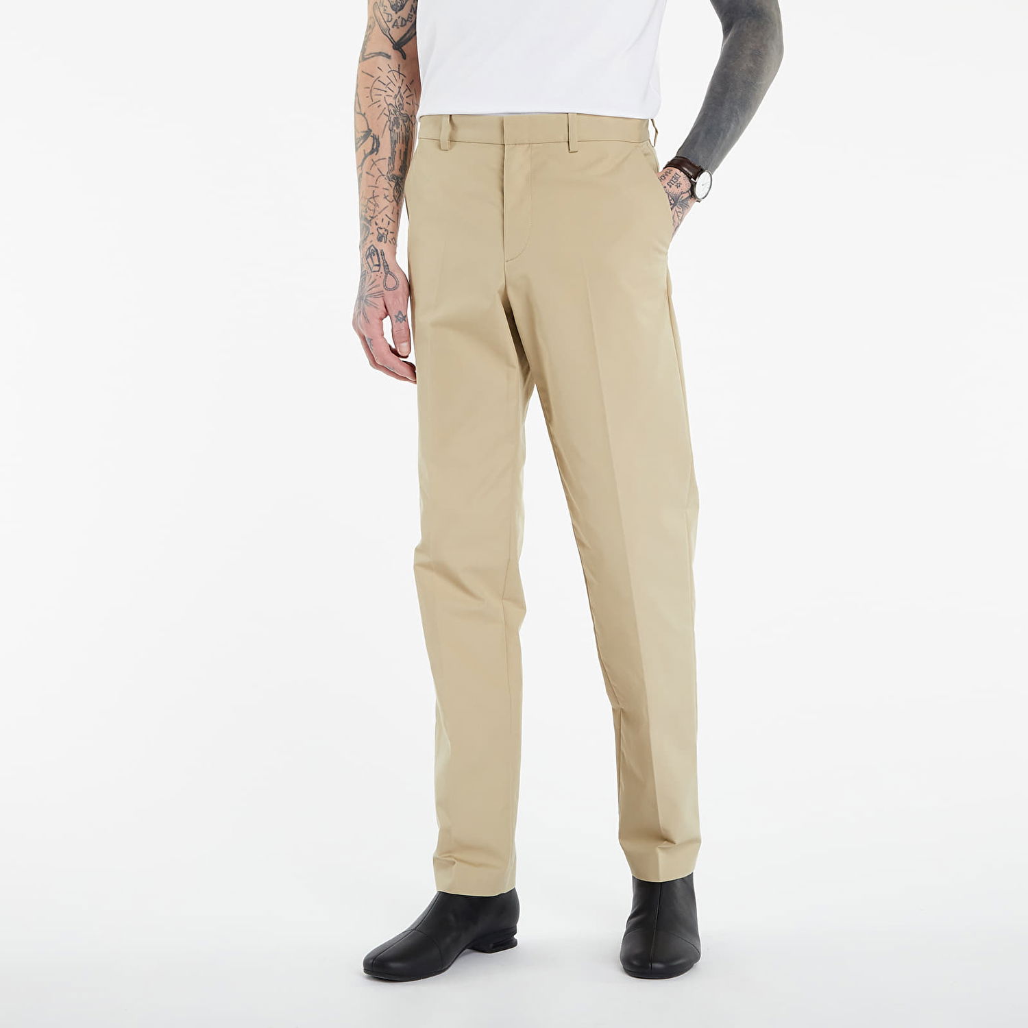 Hlače A.P.C. Barnabe Chinos Pants Bež | COEQX-H08351, 0
