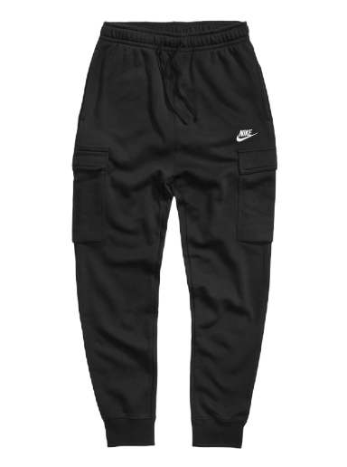 Cargo hlače Nike Club Fleece Cargo Pants Crna | 193147747249