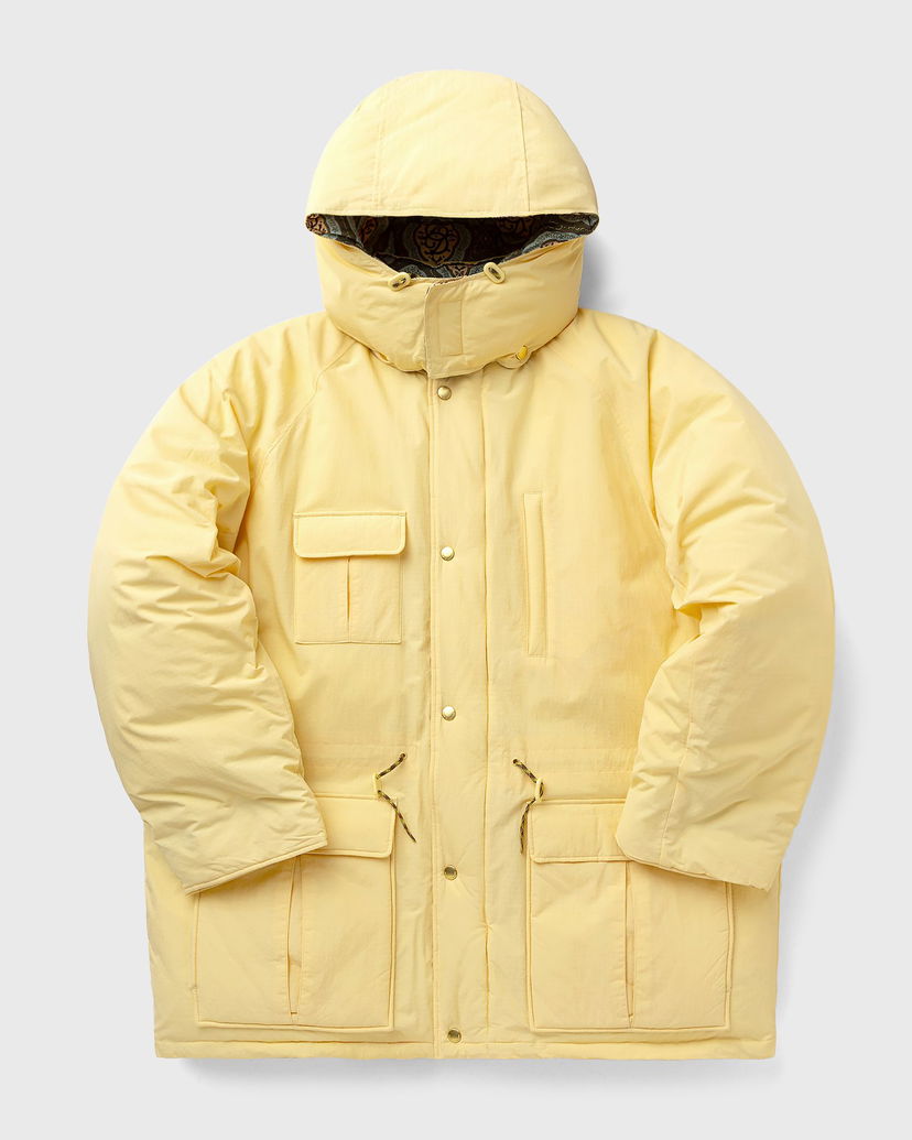 Parka Drôle de Monsieur Drôle Hooded Padded Parka Žuta | I-CT144-PA012-PBAN