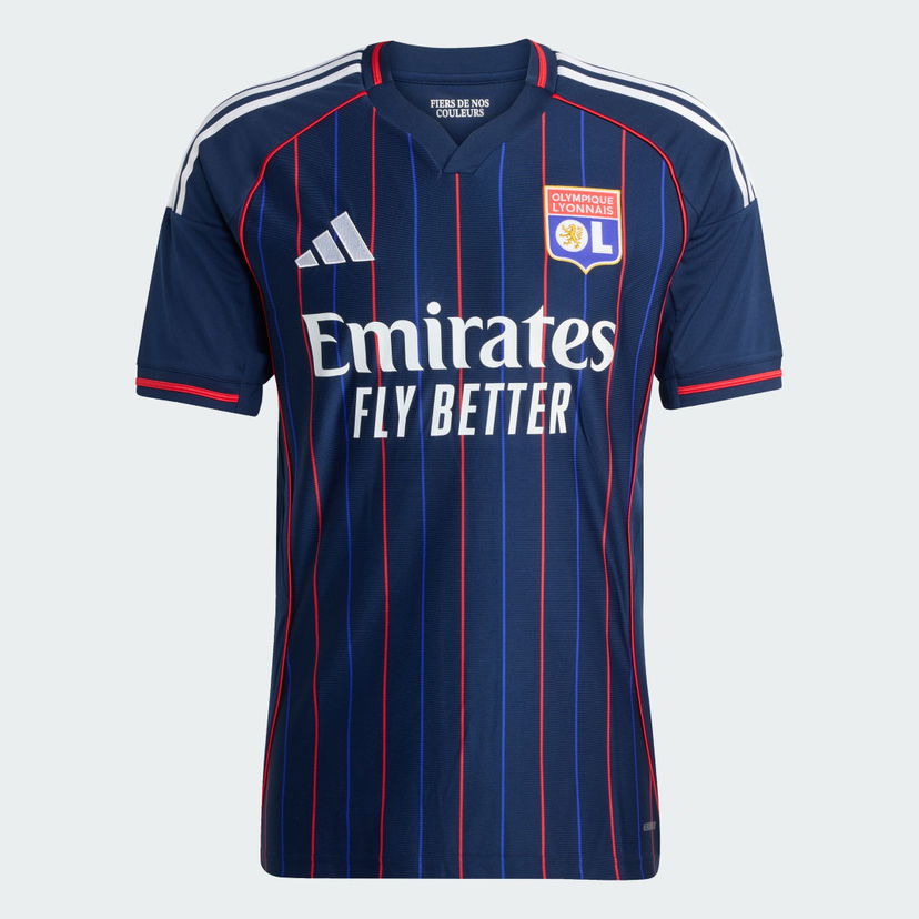 Dres adidas Performance Olympique Lyonnais 25/26 Away Jersey Tamnoplava | JD1393