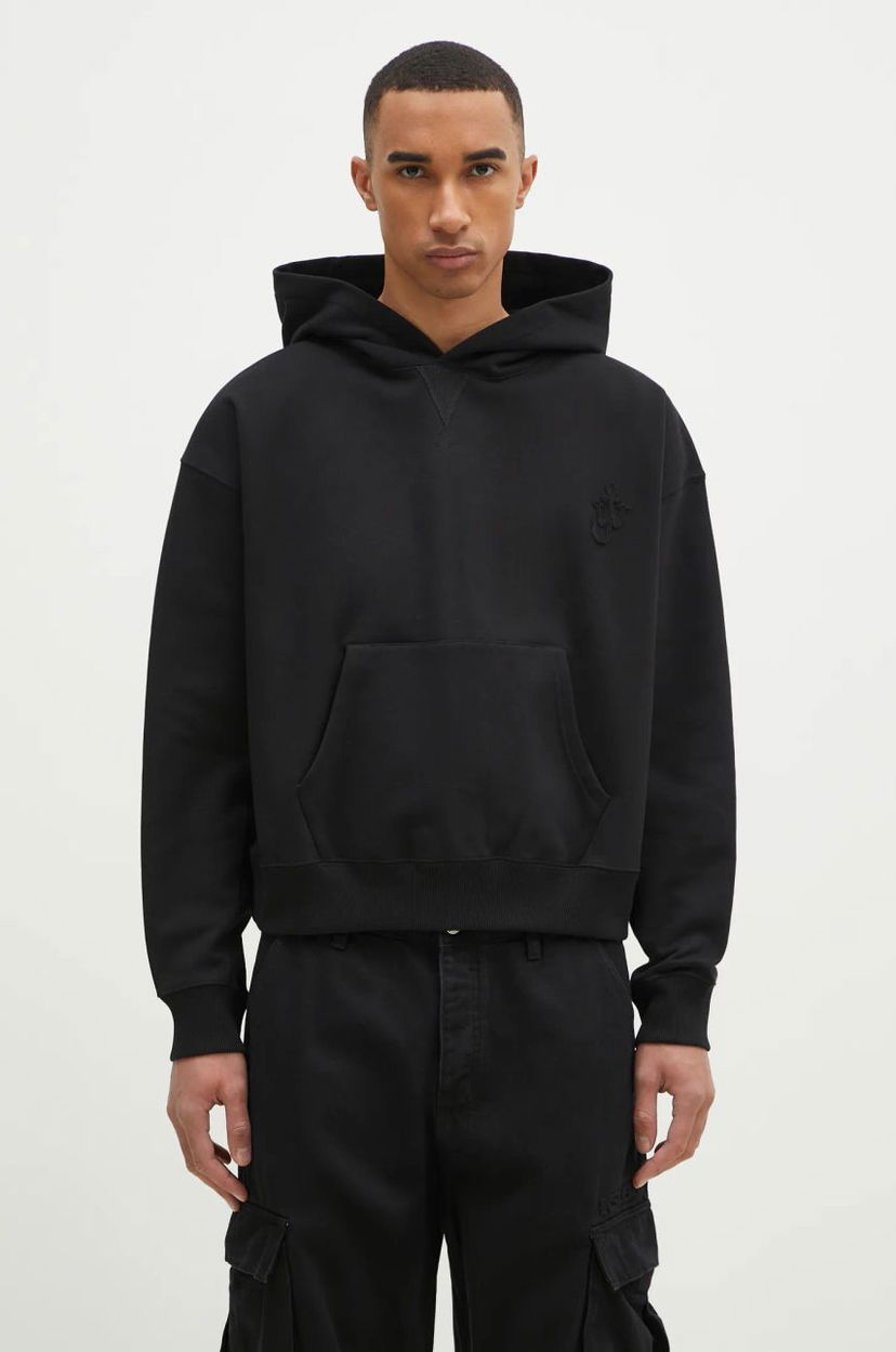 Dukserice JW Anderson JW Anderson Anchor Logo Hoodie Crna | JW0183.PG1631.999