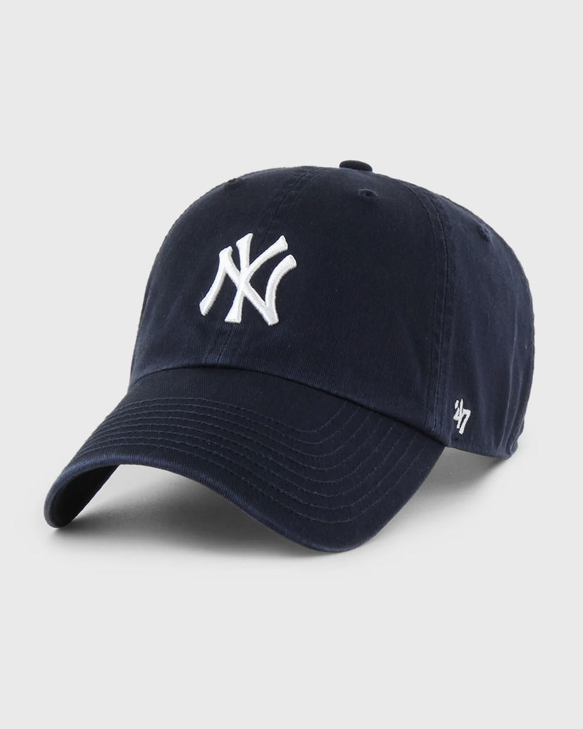 Kapa Sporty & Rich New York Yankees '47 Serif Clean Up Hat Tamnoplava | AC060623660BL106