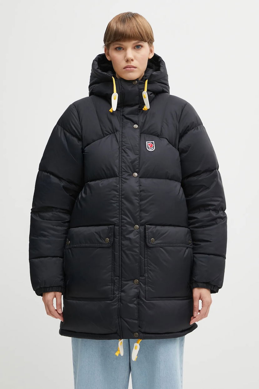 Pernata jakna FJÄLLRÄVEN Expedition Winter Puffer Jacket Crna | F89029