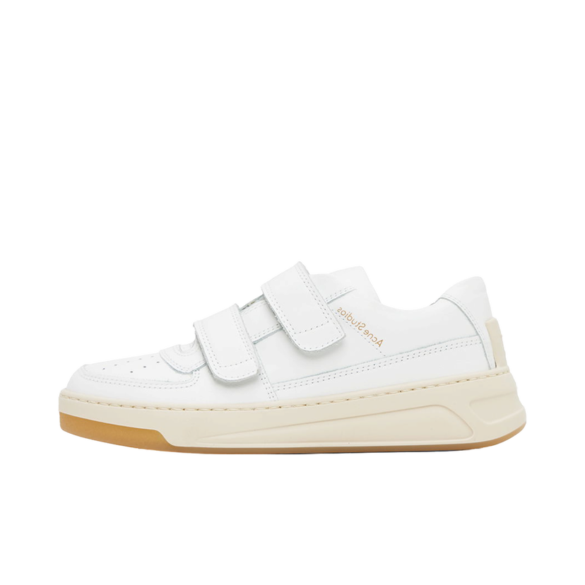 Tenisice i cipele Acne Studios White Velcro Strap Bijela | AD0564-