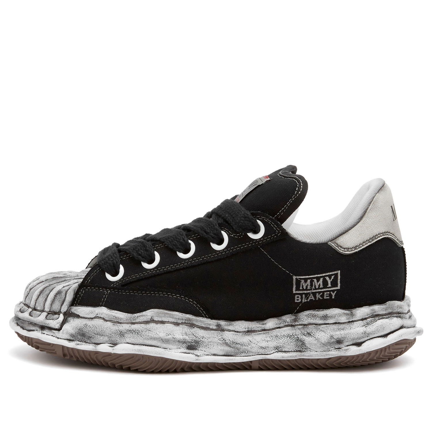Tenisice i cipele Maison MIHARA YASUHIRO Blakey Puffer Original Sole Canvas Crna | A14FW739-BK, 1