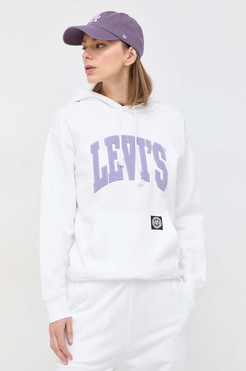 Dukserice Levi's Hoodie Bijela | 18487.0243, 0