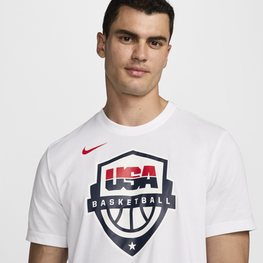 Majica kratkih rukava Nike USAB Dri-FIT Basketball Tee Bijela | FQ3634-100, 4