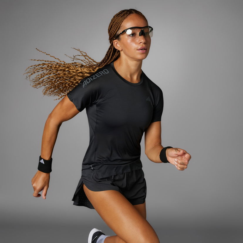 Majica kratkih rukava adidas Performance Adizero Running Tee Crna | IK9710