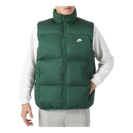 Prsluk Nike Sportswear Club Water-Repellent Puffer Vest Zelena | FB7374-323