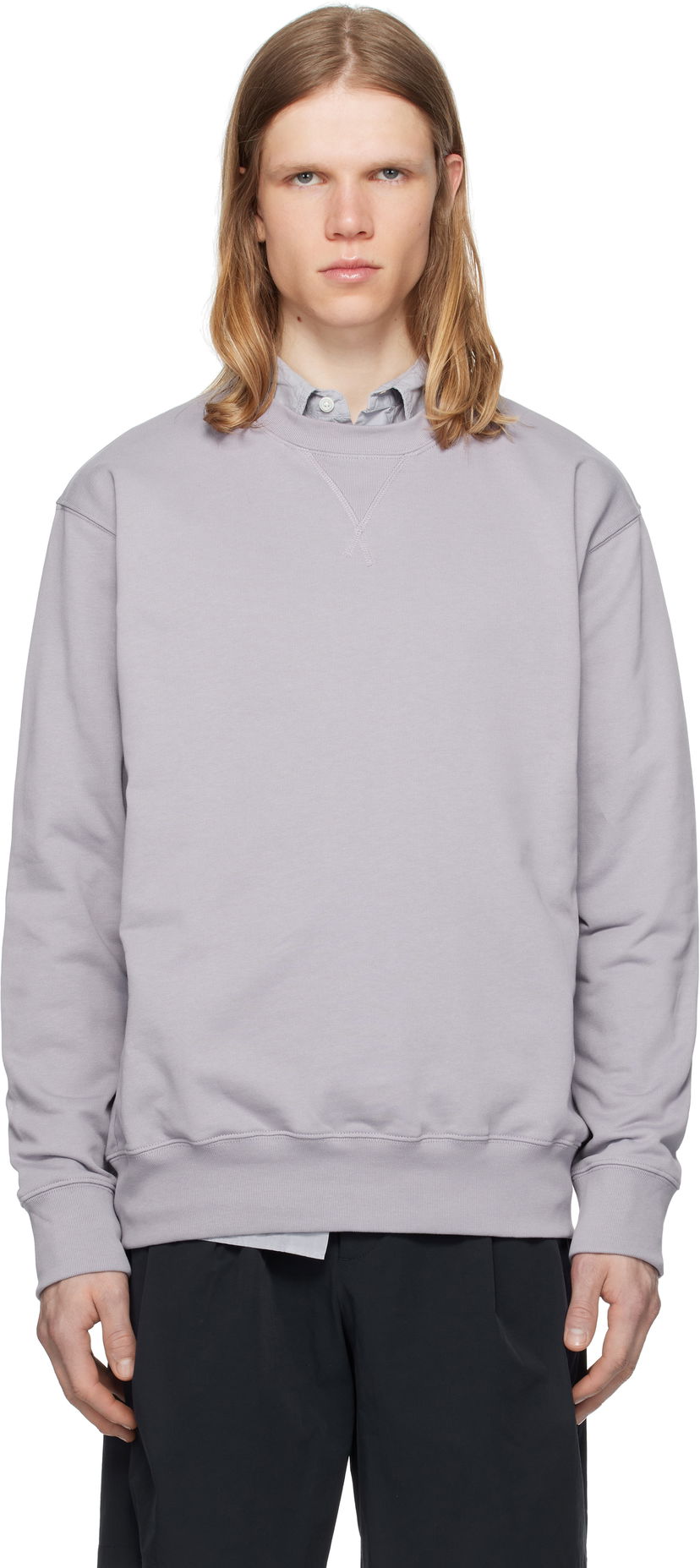 Dukserice NORSE PROJECTS Norse Standard Sweatshirt Ljubičasta | N20-1373