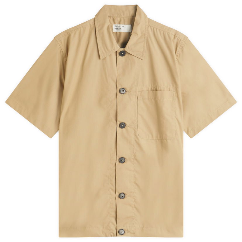 Košulja Universal Works Universal Works Recycled Poly Tech Overshirt, Size Large Bež | 32193-SND