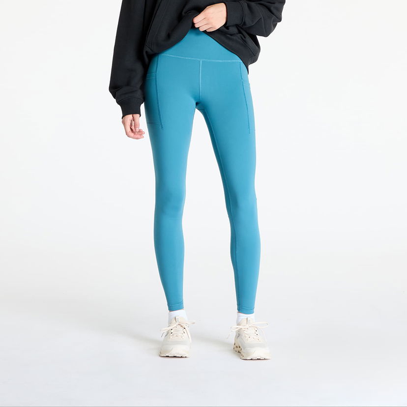 Tajice New Balance Sleek Pocket High Rise Legging Terrarium Plava | WP41275TEI