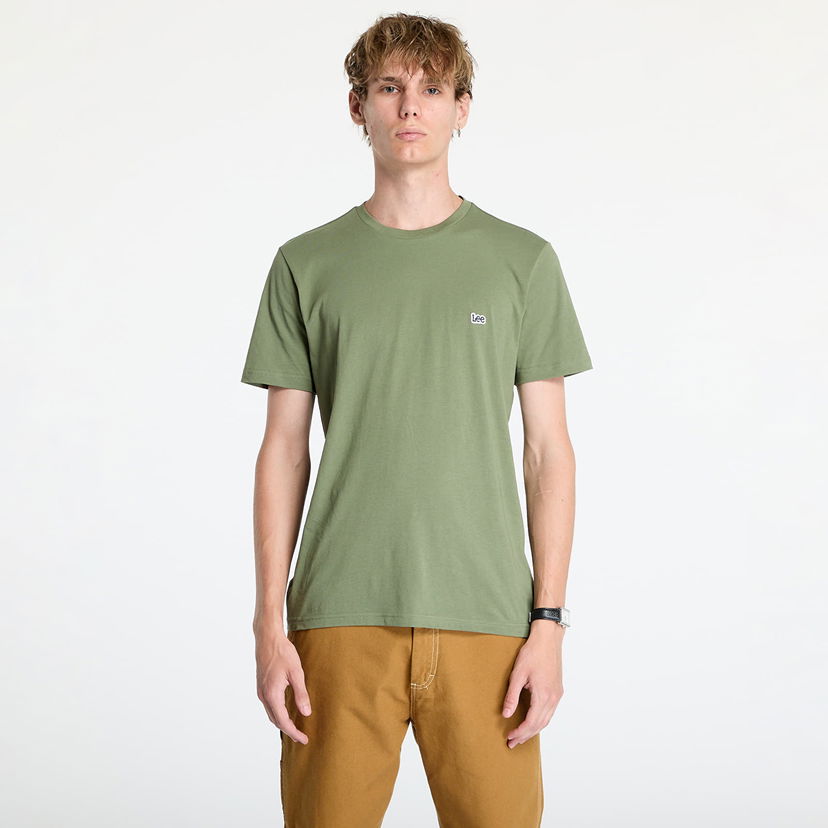 Majica kratkih rukava Lee Ss Patch Logo Tee Mercantile Green Zelena | 112355586