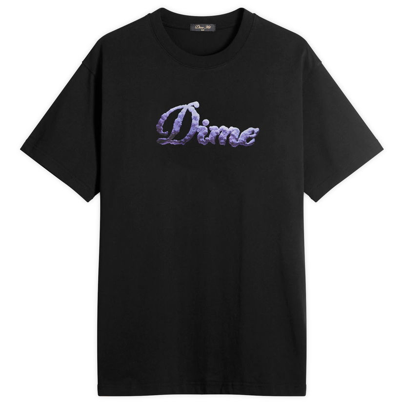 Majica kratkih rukava Dime Cursive Cloud T-Shirt, Size Large Crna | DIMEFA2564BLK