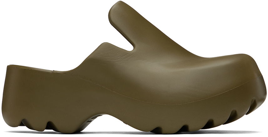 Tenisice i cipele Bottega Veneta Flash Clogs "Khaki" Zelena | 690102 V11T0, 0