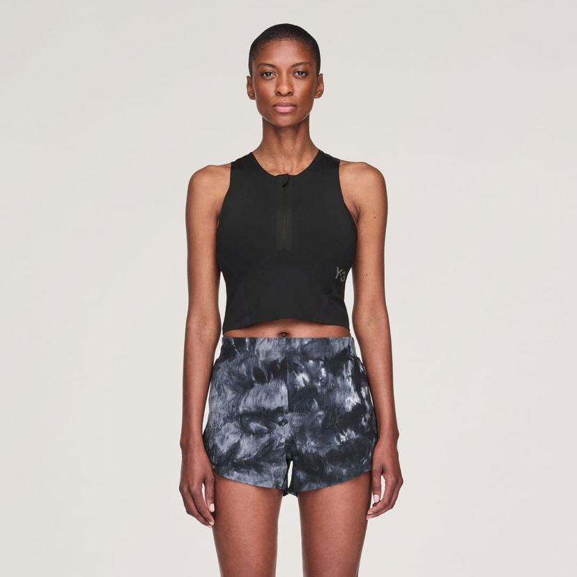 Majica bez rukava adidas Performance Y-3 Running Slim-Fit Top Crna | JV6770