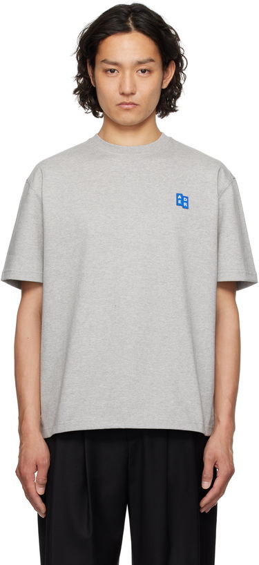Majica kratkih rukava ADER ERROR ADER error Sig TRS Tag 01 T-Shirt Siva | BO42FYTS0101GR, 0