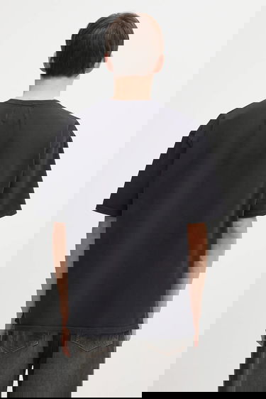 Majica kratkih rukava Rhude Dinero T-shirt with Horse Print Crna | RHFW25TT01012, 2