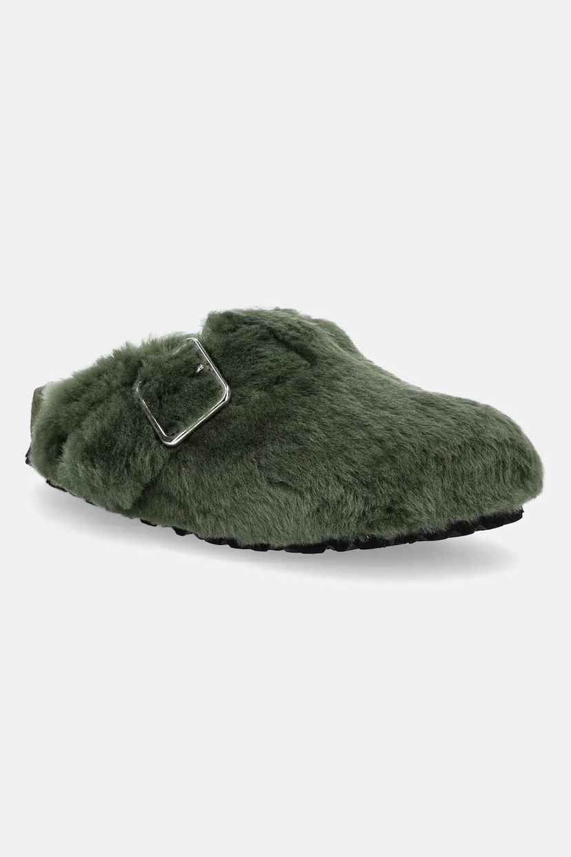 Tenisice i cipele Birkenstock Birkenstock 1774 Boston BB Shearling Slippers Zelena | 1029943