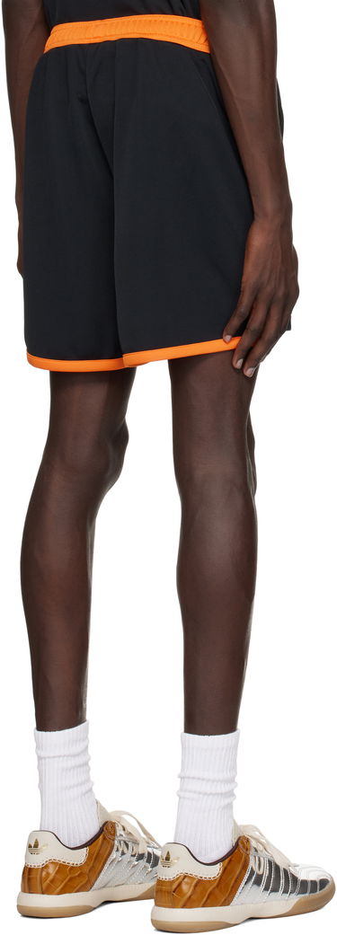 Kratke hlače Wales Bonner Wales Bonner Home Jersey Shorts Crna | US25JE21-PL04-999 TECHNICAL JRSY, 2