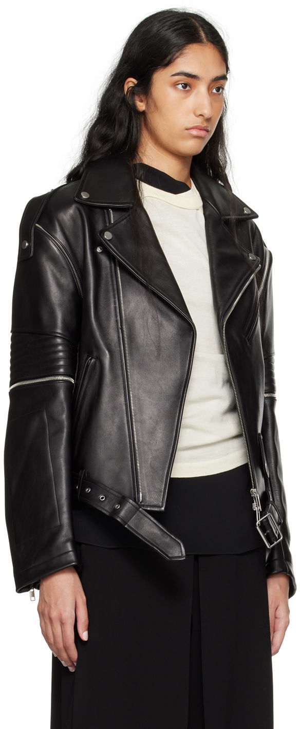 Bomber jakna Helmut Lang Helmut Lang Astro Biker Jacket Crna | O05HM103, 1