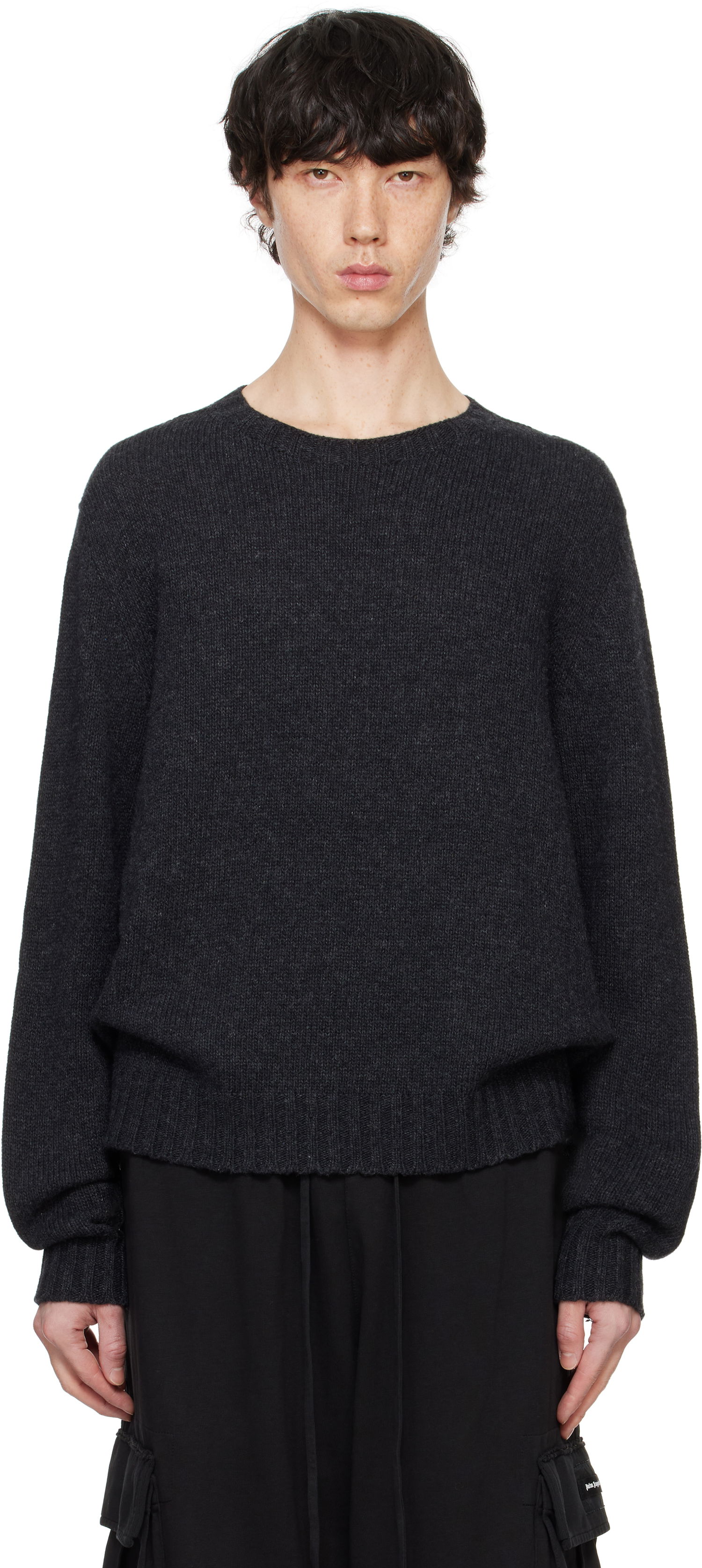 Džemper Palm Angels Sweater Siva | PMHE027F24KNI0010703, 0