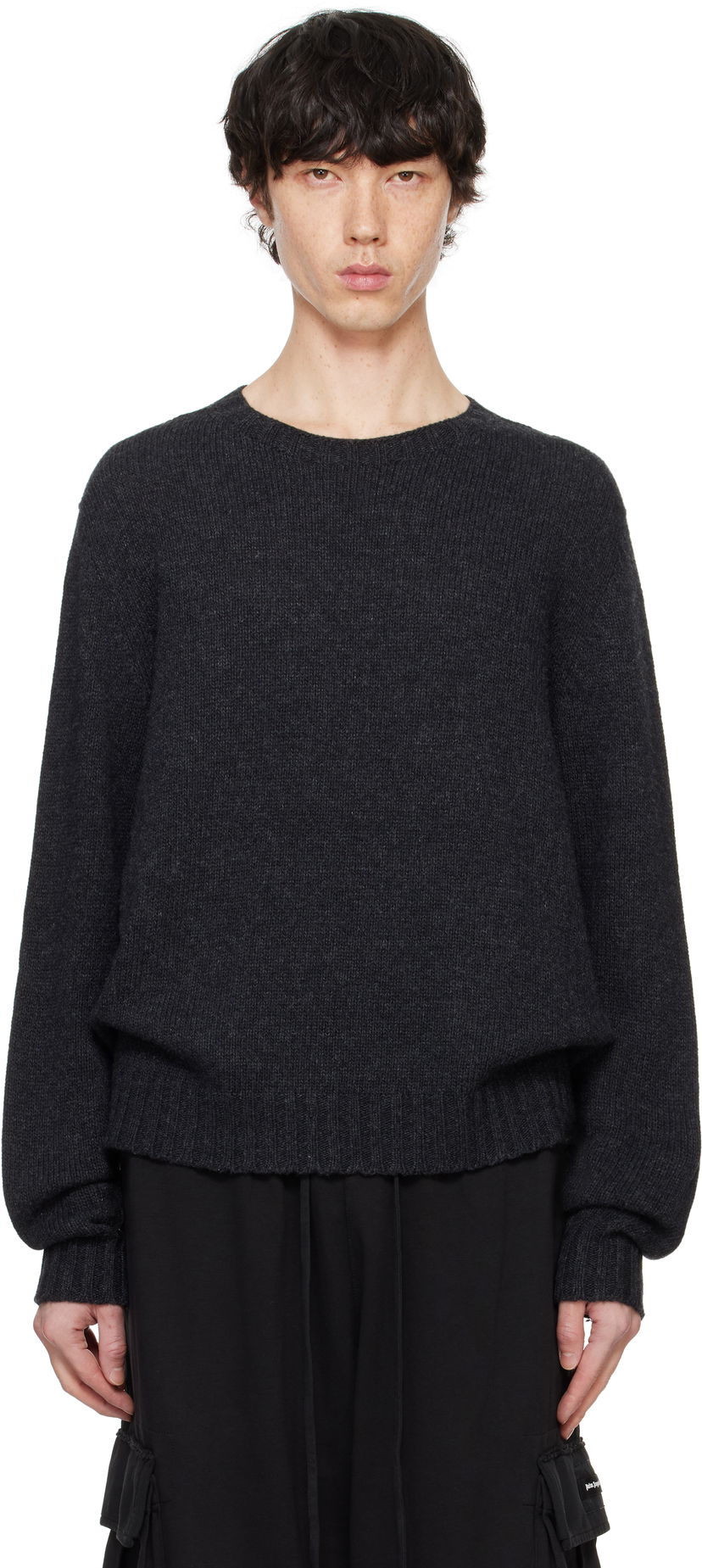 Džemper Palm Angels Sweater Siva | PMHE027F24KNI0010703