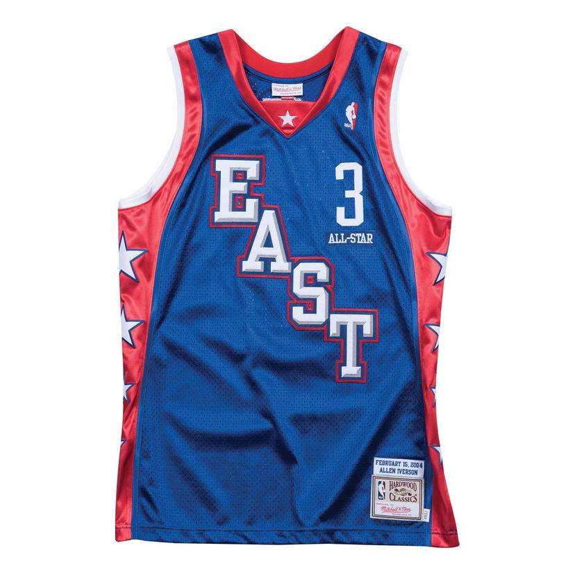 Dres Mitchell & Ness Mitchell & Ness NBA All-Star East 2004 Allen Iverson Jersey Plava | AJY4CP19117-ASEROYA04AIV