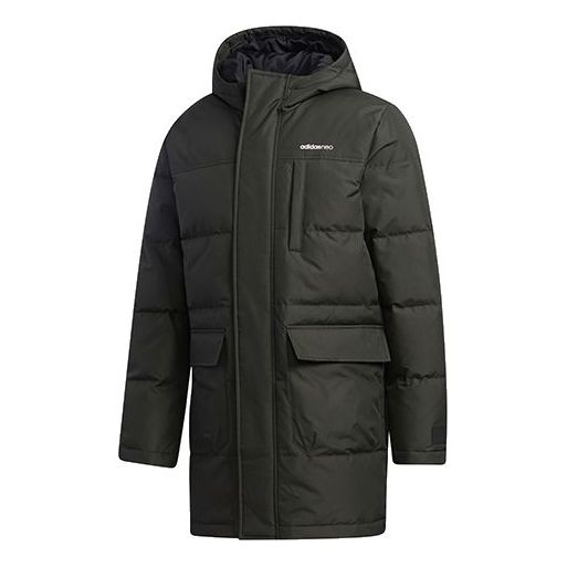 Parka adidas Originals Sports Hooded Down Parka Zelena | GJ8779