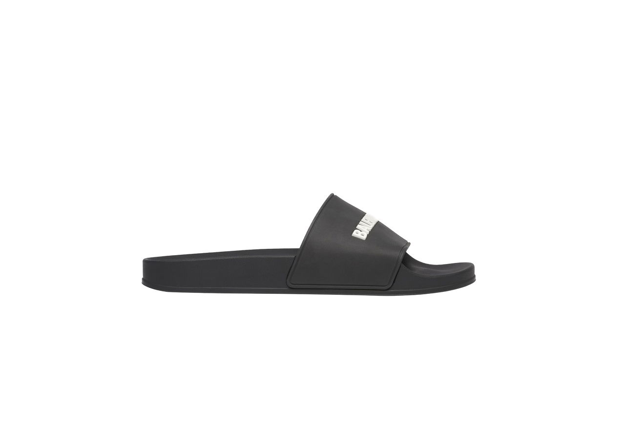 Tenisice i cipele Balenciaga Pool Slide Black White Crna | 565826 W1S80 1006, 0