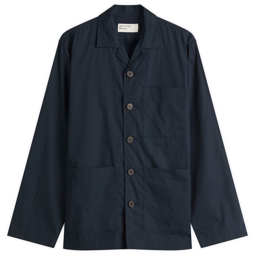 Jakna Universal Works Broad Cloth Cancun Jacket, Size Large Tamnoplava | P32002-NVY