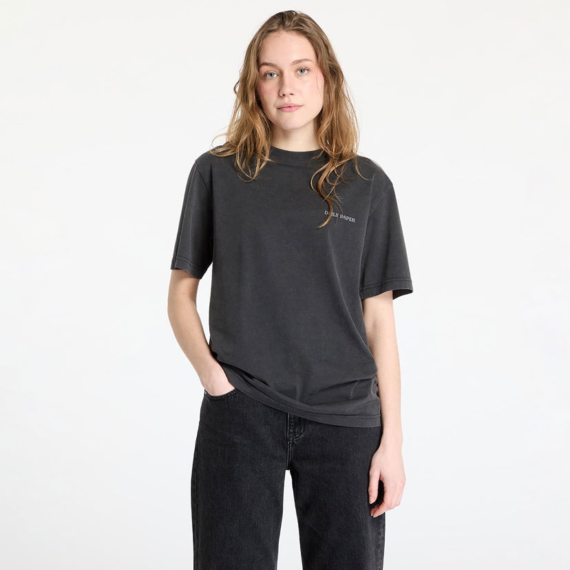 Majica kratkih rukava DAILY PAPER Daily Paper Senses T-Shirt Crna | 2511069
