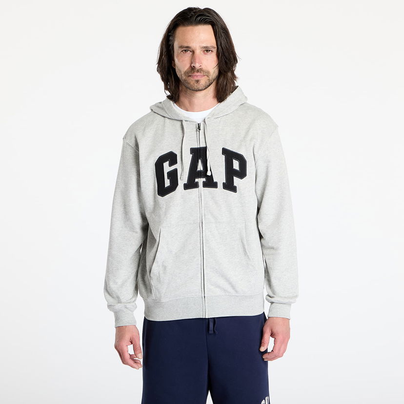Dukserice GAP Logo Hoodie Siva | 868454-09