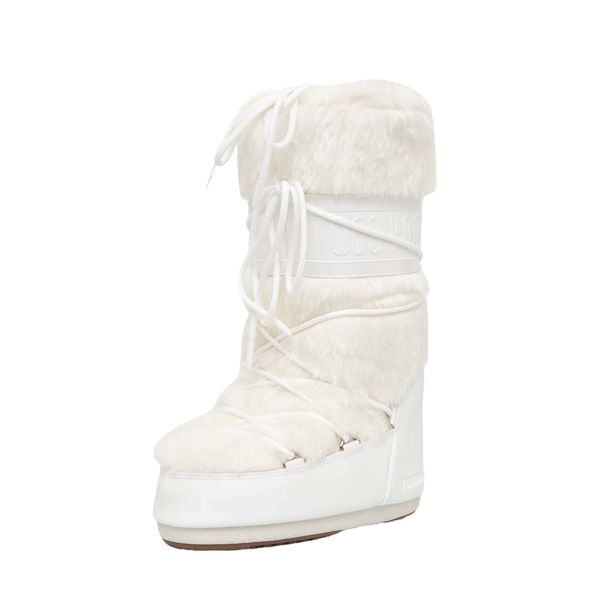 Tenisice i cipele Moon Boot ICON FAUX FUR Boots Bijela | 80D1408900.A002