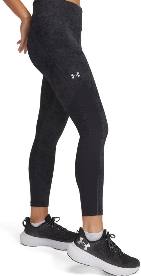 Tajice Under Armour Under Armour UA Launch Ankle Print Tights Crna | 1369772-007