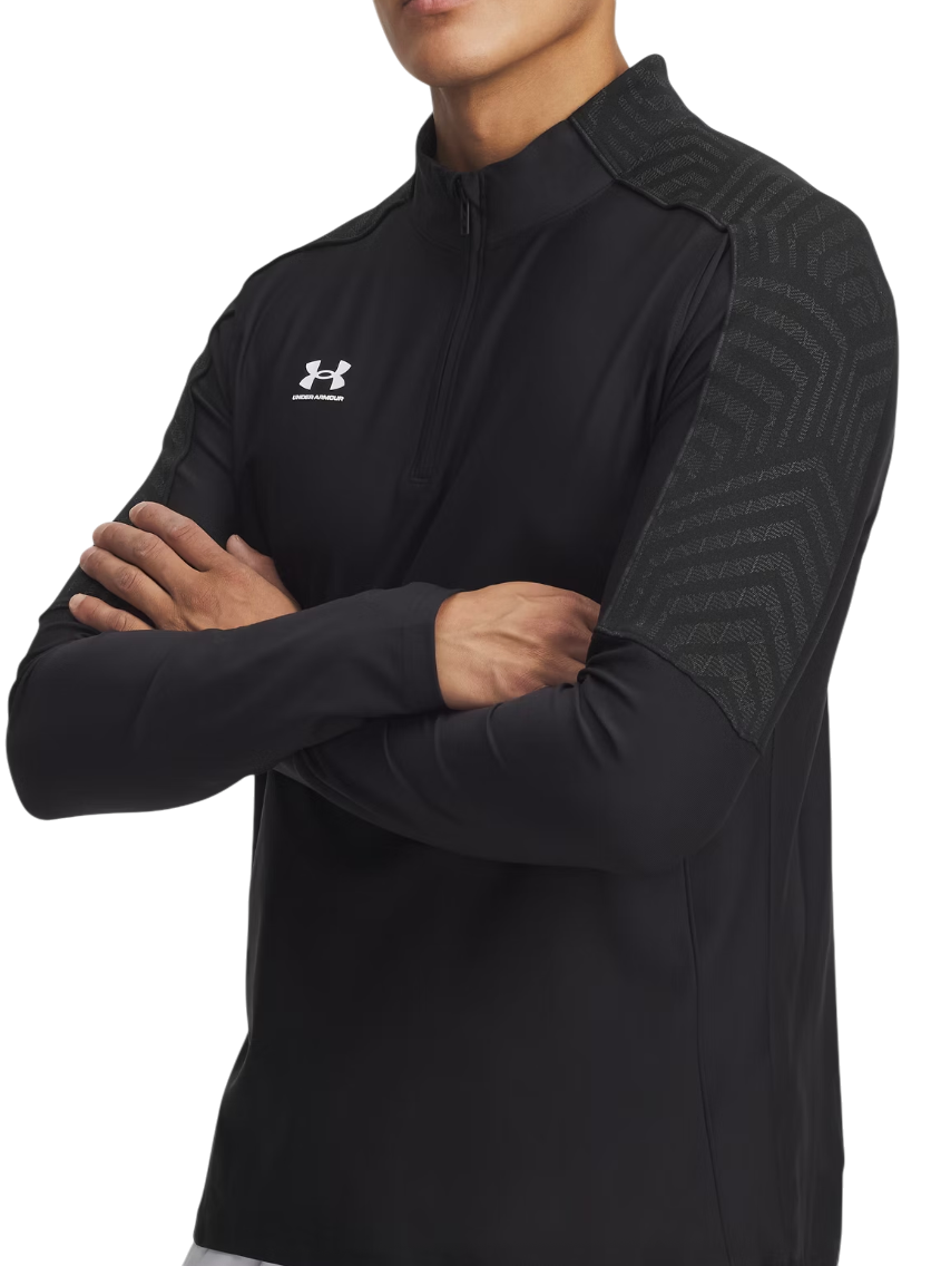 Dukserice Under Armour Challenger Pro Midlayer 1/4 Zip Top Crna | 6008988-001, 0