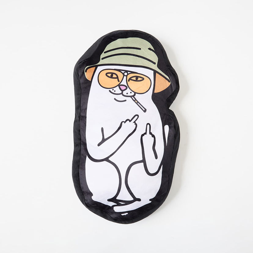 Home decor RIPNDIP RIPNDIP Nermal S Thompson Pillow Crna | RNDFALL25178
