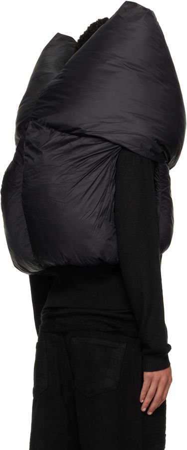 Prsluk Rick Owens Concordians Anubis Padded High-Collar Vest Crna | DU02E7790 NP, 2