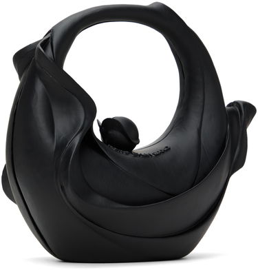 Ručna torbica Feng Chen Wang Feng Chen Wang 3D Chahu Sculptural Handle Bag Crna | FUF18AC21, 1