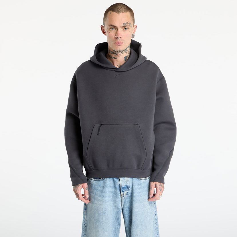 Dukserice Nike Tech Fleece Oversized Hoodie Siva | HV6535-060