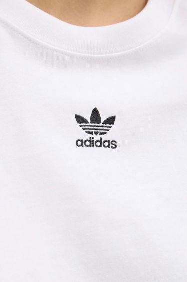 Majica kratkih rukava adidas Originals Originals Essential Cropped T-Shirt Bijela | JJ3385, 4