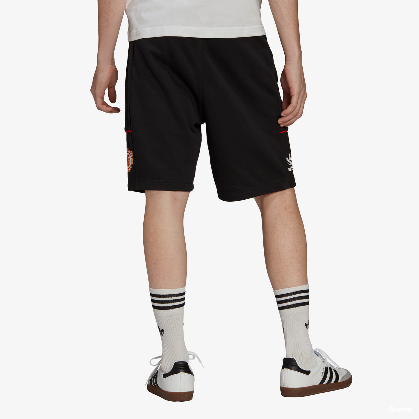 Kratke hlače adidas Originals Utd FT Shorts Crna | HP0457, 1
