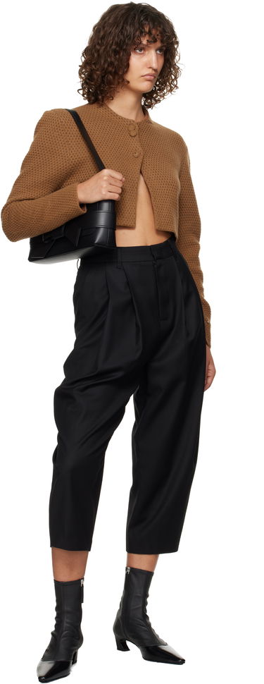 Džemper ADER ERROR Cropped Buttoned Cardigan Smeđa | BN01FWKT0701BR, 3