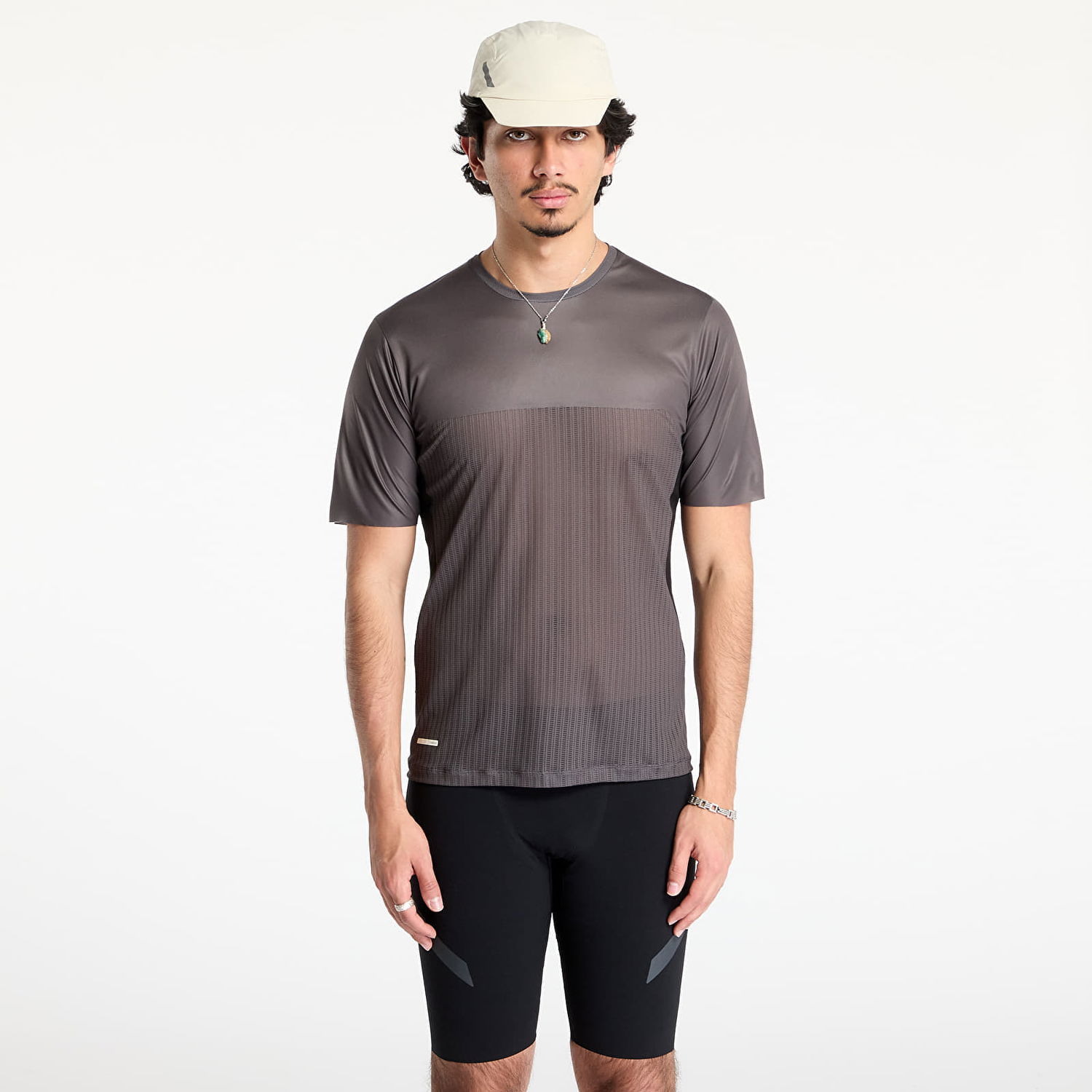 Majica kratkih rukava Soar Running SOAR Hot Weather T-Shirt Siva | SS25-ST4M-BLK, 0