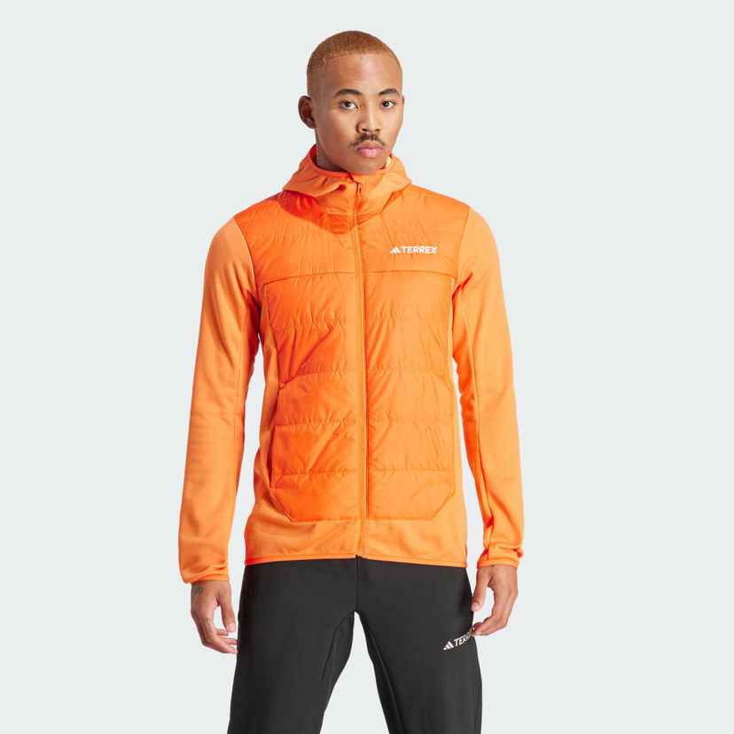 Jakna adidas Performance Terrex Multi Hybrid Insulated Hooded Jacket Narančasta | IR7884