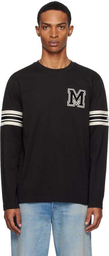 Majica kratkih rukava Moncler Moncler Archivio Long Sleeve T-Shirt Crna | K20918D0000589AYY, 0