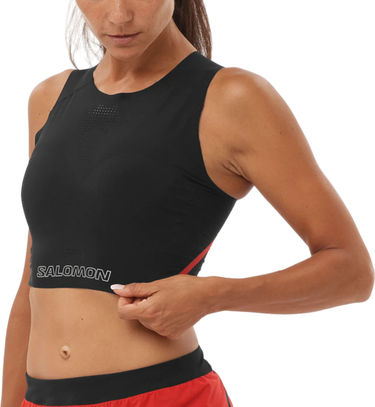 Majica bez rukava Salomon S/LAB Speed Short Tank Top Crna | lc2186600, 0