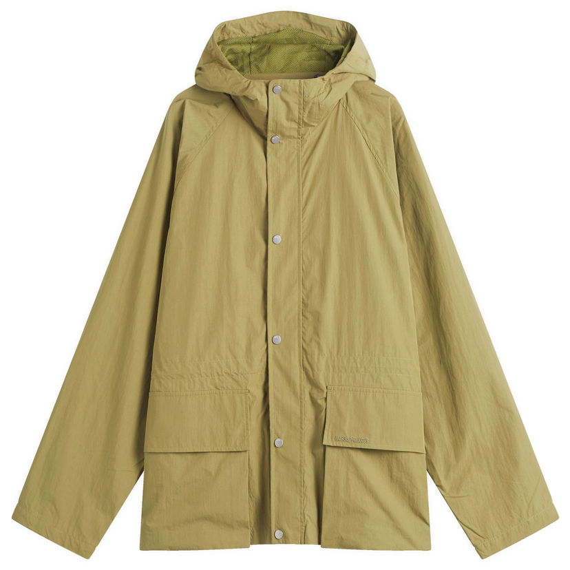 Vjetrovka NORSE PROJECTS Herluf Tech Poplin Jacket Zelena | N55-0625-8037