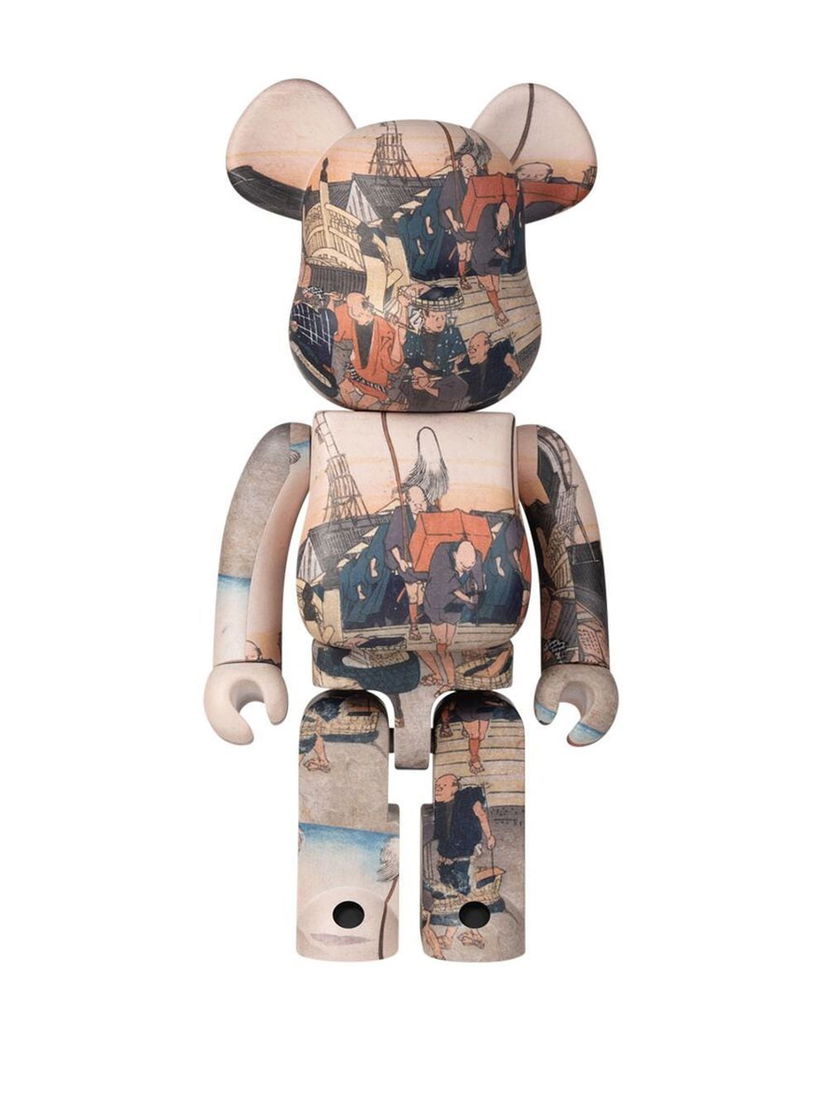 Kolekcionarsko Medicom Toy Utagawa Hiroshige BE@RBRICK 1000% figure - Neutrals Bež | MEDI013819773368